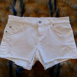 7 for all Mankind denim shorts size 26